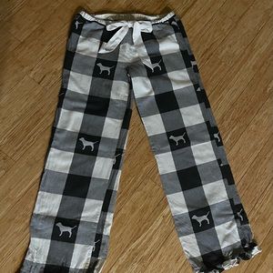 VS Pink pajama pants. Size small